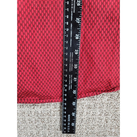 CINCH Classic Cowboy Collection Mens Red Geometric Western Shirt Pearl Snap Sz L - Picture 11 of 11